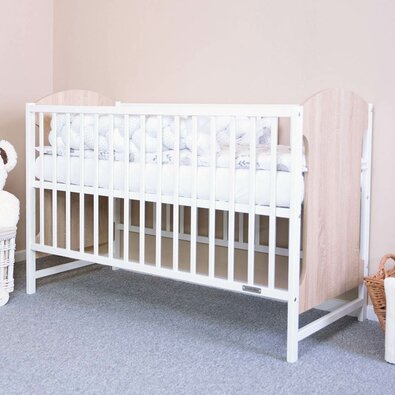 New Baby Crib Mia, stejar