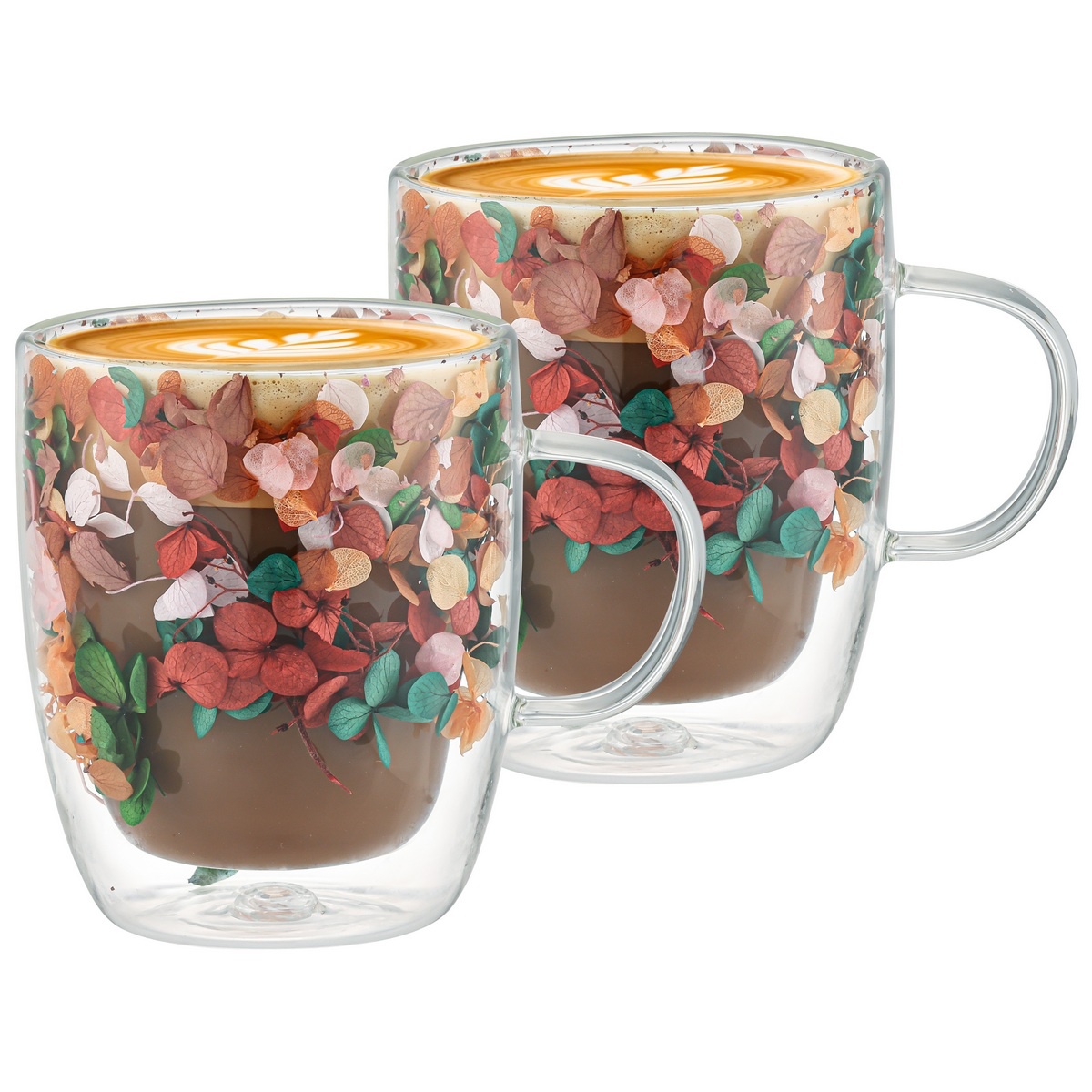 4Home Szklanka termiczna Bloom Hot&Cool 400 ml, 2 szt.