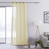 AmeliaHome Záclona Voile Eyelets ecru, 140 x 250 cm AmeliaHome Záclona Voile Eyelets ecru, 140 x 250 cm