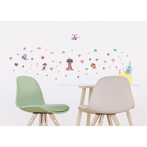 Samolepilna dekoracija Paw Patrol Be Happy, 30 x30 cm