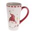 Cană de Crăciun Spiriduș, ceramică, 580 ml, roșu