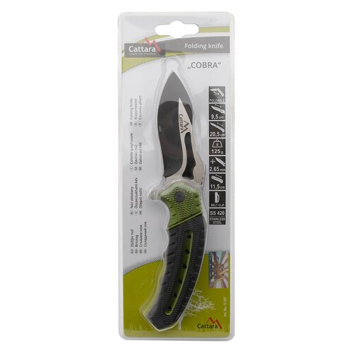 Cattara Nůž zavírací s pojistkou Cobra, 20 cm