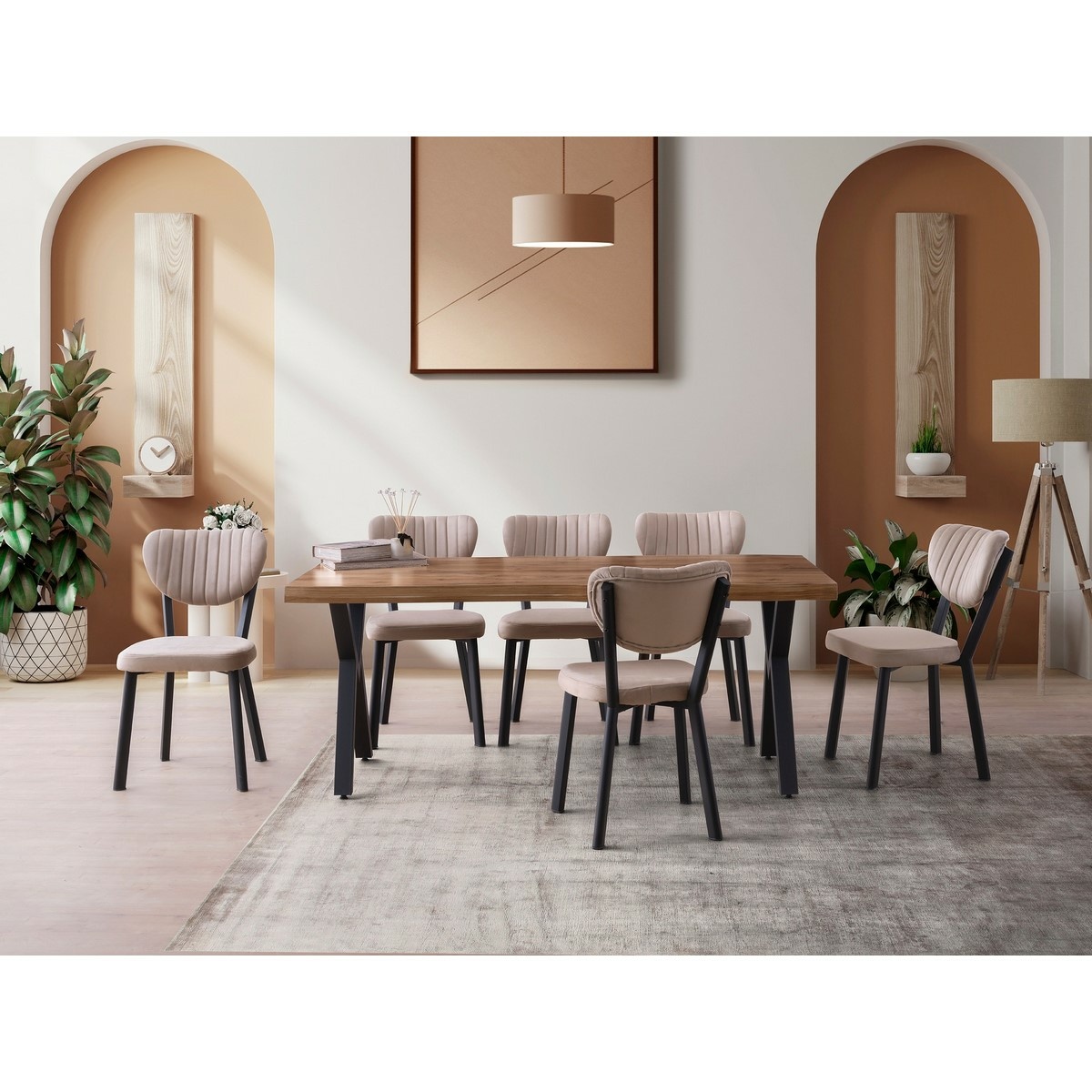 Jedálenský stôl Gala Walnut