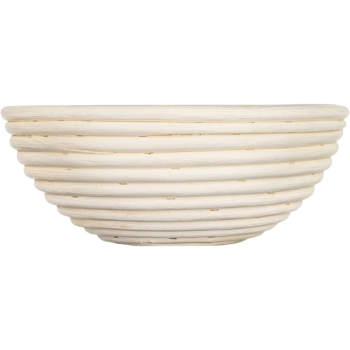 Banquet Ošatka kulatá na kynutí chleba Natural pr. 21 x v. 7,5 cm, kytička