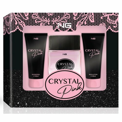 NG Darilni set za ženske Crystal Pink
