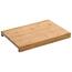 Kesper 58352 Deska za rezanje z odlagalno posodo,bela, 38 x 25 x 3,5 cm
