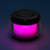 Rabalux 76110 stolní LED lampa s reproduktorem Radelia, RGB, bluetooth, 3W, IP20