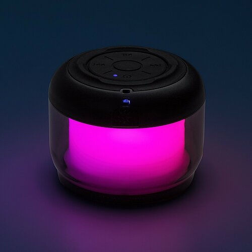 Rabalux 76110 stolná LED lampa s reproduktorom Radelia, RGB, bluetooth, 3W, IP20