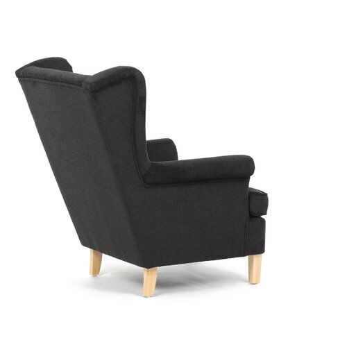 Ohrensessel BK2, schwarz