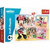 Trefl Puzzle Pôvabná Minnie, 60 dielikov