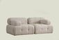 Canapea Doblo 2 Cream Bouclette