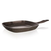 Tigaie Banquet, pentru friptură, cu suprafaţă non-aderentă Premium Dark Brown 28 cm Tigaie Banquet, pentru friptură, cu suprafaţă non-aderentă Premium Dark Brown 28 cm