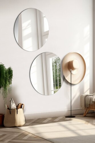 Zrkadlo Round 30 cm, 2 ks