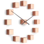 Future Time FT3000CO Cubic copper Design falra ragasztható óra, átmérő 50 cm