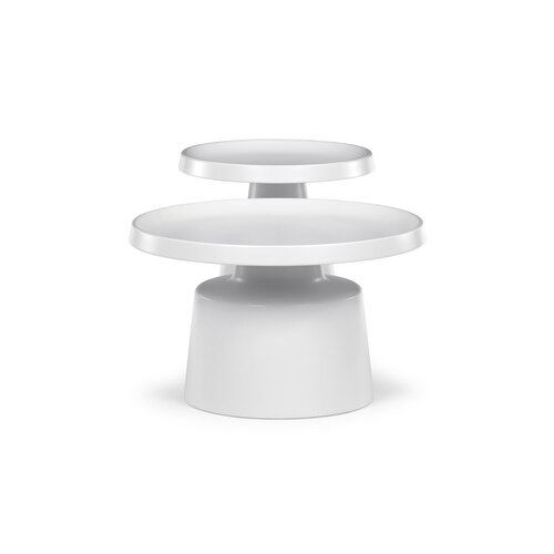 Zestaw stolików konferencyjnych F4114 WT, biały, 2szt.