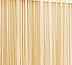 Provázková záclona Aga, béžová, 90 x 180 cm