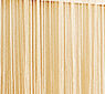 Motúzková záclona Aga, béžová, 90 x 180 cm
