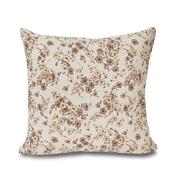 Kvalitex Kissenbezug Blumen beige, 50 x 70 cm