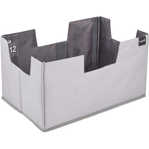 Keeeper Összecsukható bevásárlószervező Neo set XL Graphite 39 l