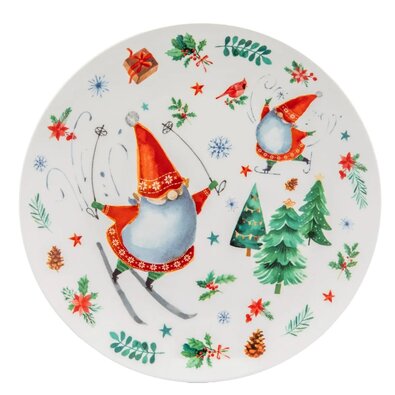 Altom Porzellan Dessertteller Winter Gnomes 20 cm