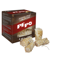 PE-PO Podpalovač z dřevité vlny, 32 ks
