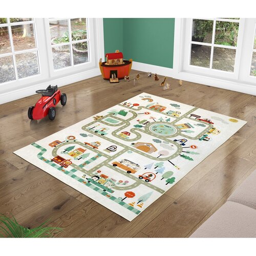 Bellatex Kinderstück Teppich Verkehrsspielplatz, 100 x 150 cm