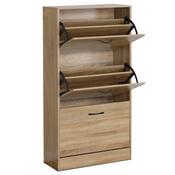 Szafka na buty z przegrodami G1016 OAK, dąb