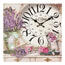 Nástenné hodiny Provence Levanduľa, 34 cm