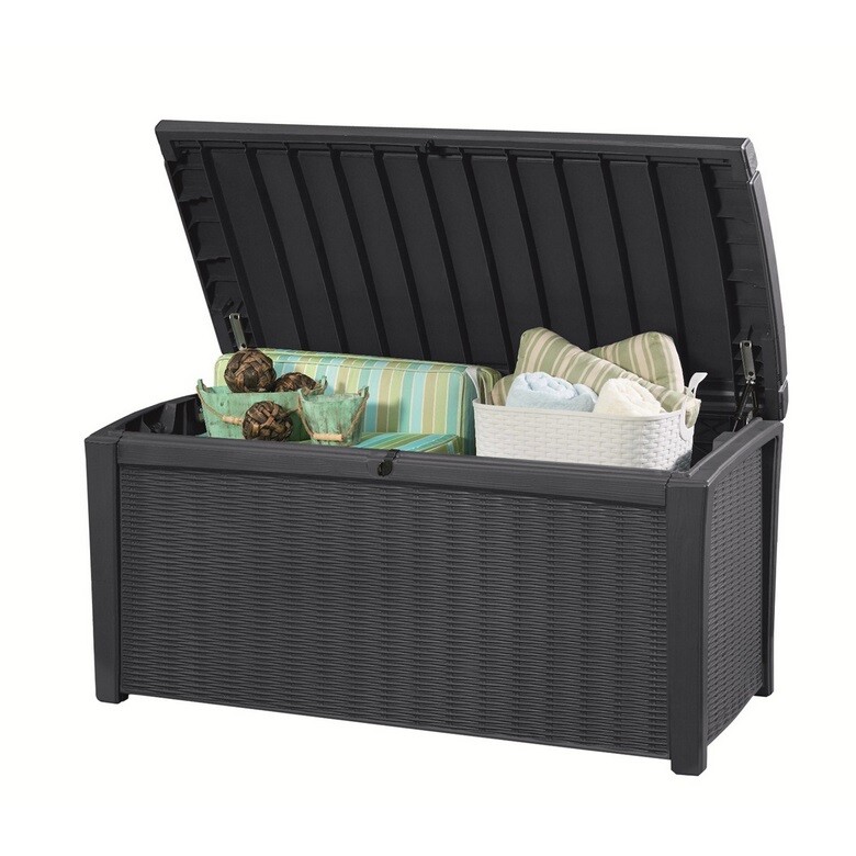 Záhradný úložný box Keter BORNEO 416 l, antracitový