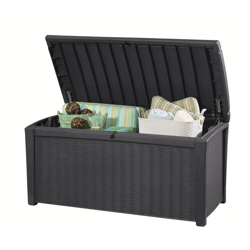 Záhradný úložný box Keter BORNEO 416 l,antracitový