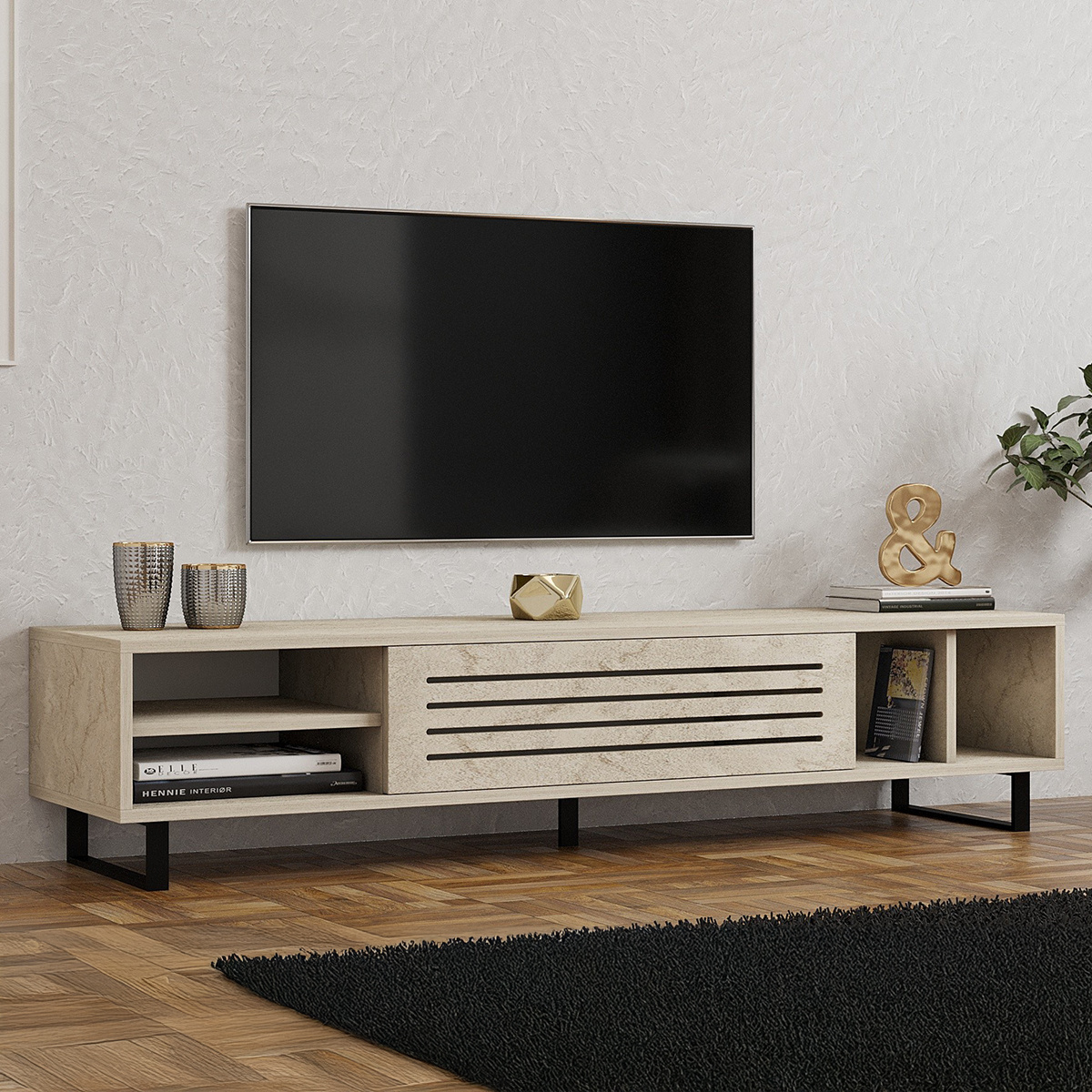 Televizní stolek Safir Travertine - thumb (3)