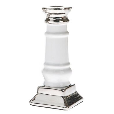 Porcelanový svečnik Column bel, 4 x 16 x 3 cm,mešana vrsta