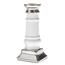 Porcelanový svečnik Column bel, 4 x 16 x 3 cm,mešana vrsta