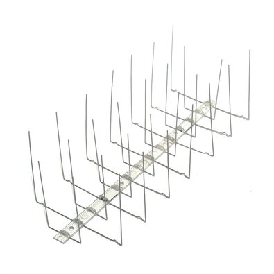 Trni za zaščito ptic iz nerjavečega jekla, 33 x 11cm