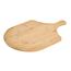 Kesper 58464 Pizzabrett aus Bambus, 30 x 45 x 1,2 cm