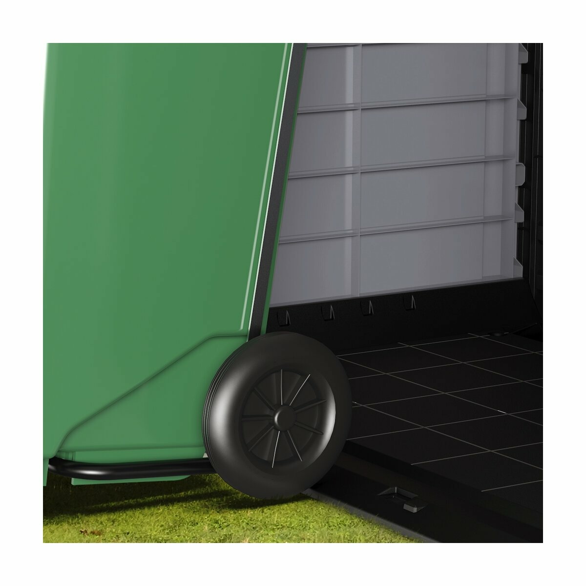 Duramax Plastový úložný box StoreAway šedá, 1200 l - thumb (3)