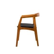 Jedálenská stolička Albero Black and Walnut