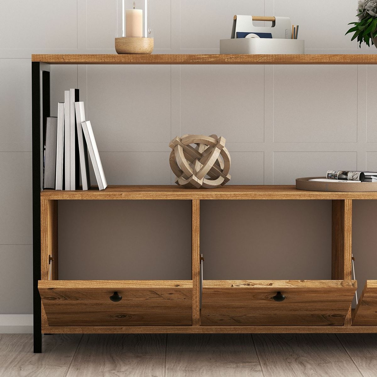 Skrinka Nero v2 Atlantic Pine and Black