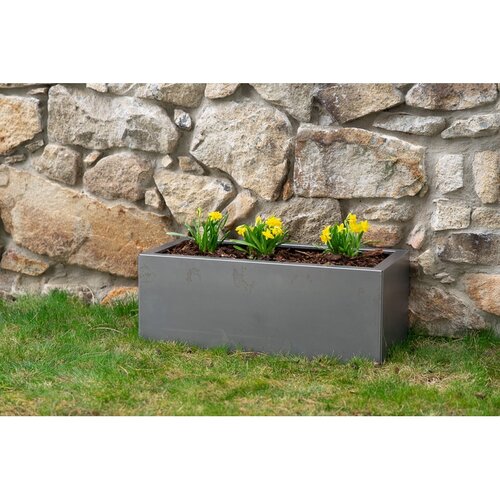 Line Kerti virágláda 40 x 90 x 30 cm, corten CORGARDEN 1005