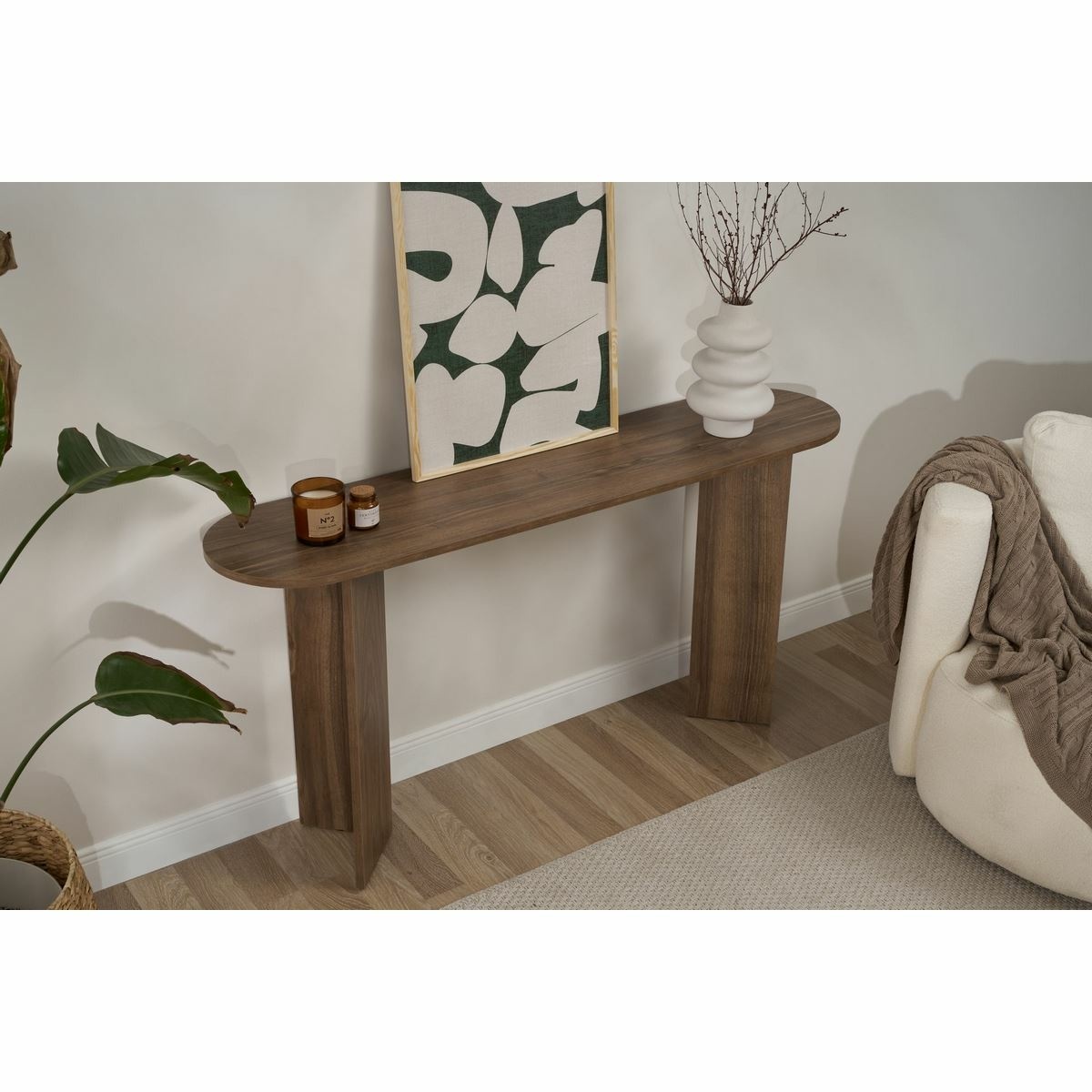 Odkladací stolík Sira Walnut
