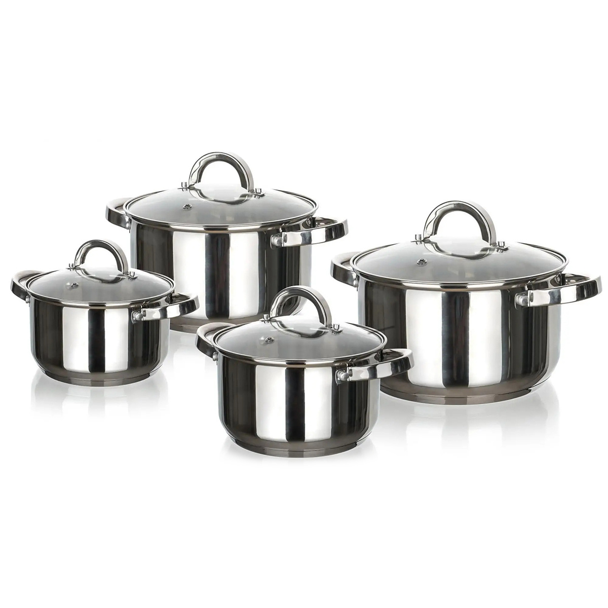 Set 8 oale inox Swing
