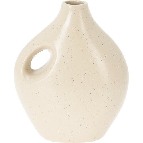 Porcelanska vaza Rhonda krem, 16 x 20 x 8,5 cm