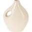 Porcelanska vaza Rhonda krem, 16 x 20 x 8,5 cm
