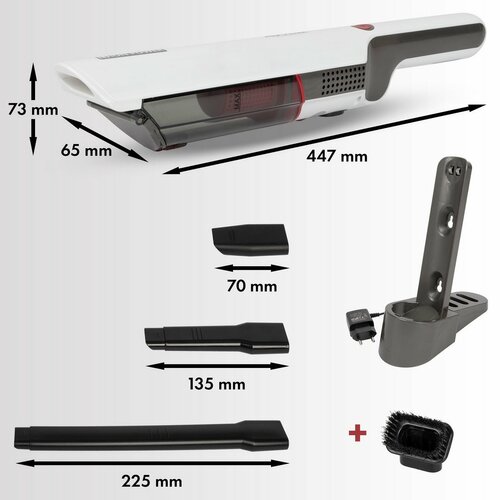 ProfiCare AKS 3102 bezprzewodowy odkurzacz ręczny, biały
