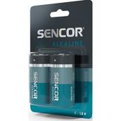 Sencor SBA LR14 alkalická batéria C, 2 ks