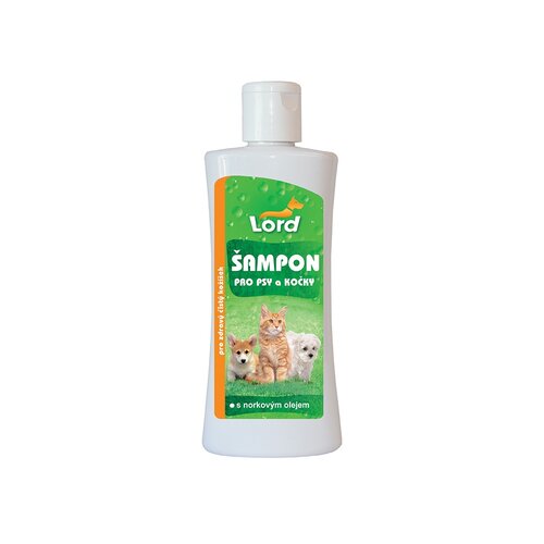 Lord Šampón pre psov a mačky s norkovým olejom,  250 ml