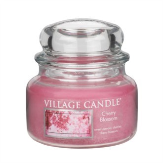 Village Candle Vonná svíčka ve skle, Třešňový květ - Cherry Blossom, 269 g