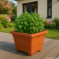Plastia Bergamot горщик для квітів з автополивом50 x 50 см світло-коричневий