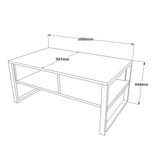 Couchtisch Atlantic Pine