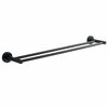 AQUALINE SB211 Samba тримач для рушників  подвійний, 60 см, чорний